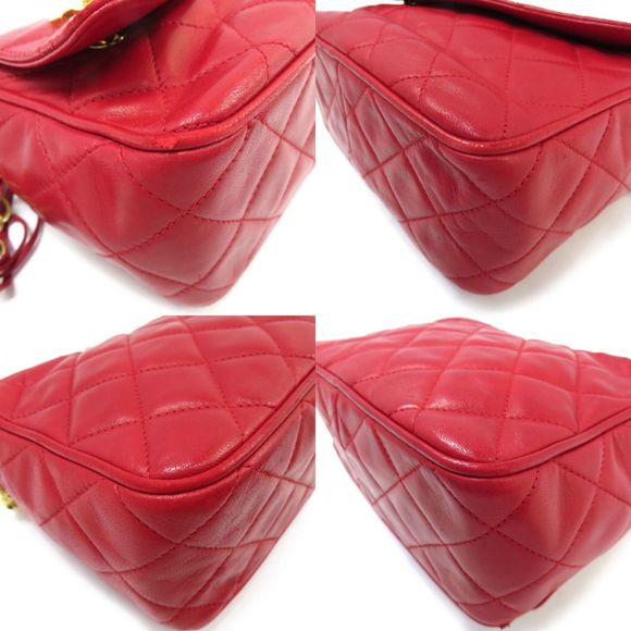 CHANEL Chanel Matelasse Fringe Chain Shoulder Bag Coco Mark Turn Lock No. 2 - Picture 6 of 9